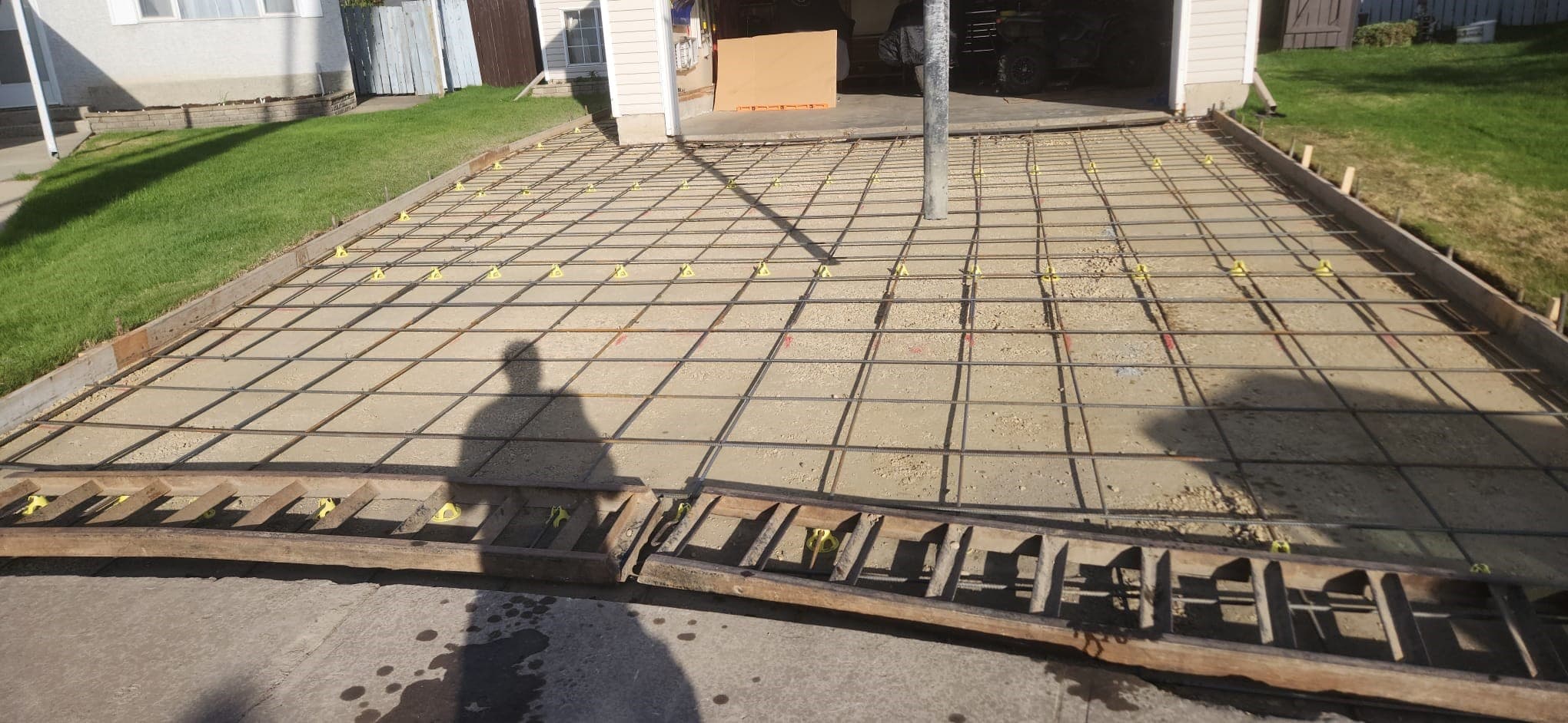 Before concrete project